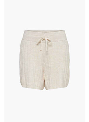 Short beige ONLY pour femme