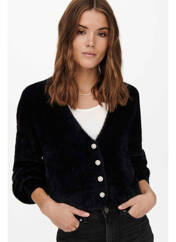 Gilet manches longues noir ONLY pour femme seconde vue