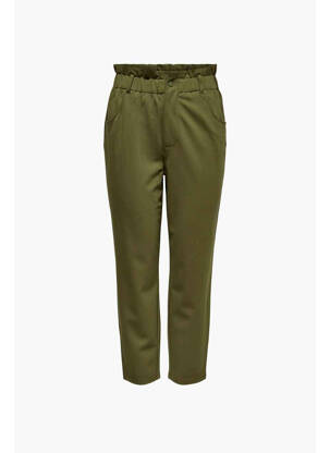Pantalon droit vert ONLY femme