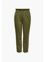 Pantalon droit vert ONLY pour femme seconde vue