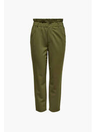 Pantalon droit vert ONLY femme