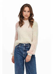 Pull beige ONLY pour femme seconde vue