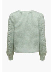 Gilet manches longues vert ONLY pour femme seconde vue