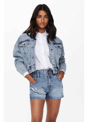 Veste casual bleu ONLY pour femme seconde vue