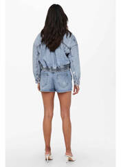 Veste casual bleu ONLY pour femme seconde vue