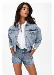 Veste casual bleu ONLY pour femme seconde vue
