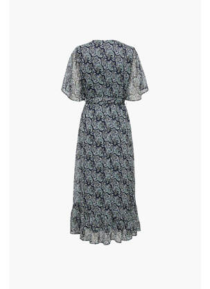 Robe longue bleu ONLY femme