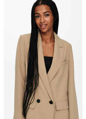 Blazer marron ONLY pour femme seconde vue
