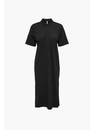 Robe mi-longue noir ONLY femme
