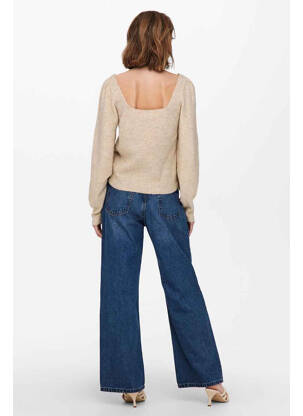 Pull beige ONLY femme