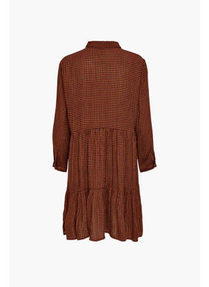 Robe courte marron JACQUELINE DE YONG femme