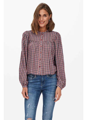 Chemisier marron ONLY femme