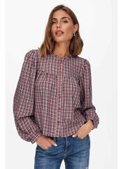 Chemisier marron ONLY pour femme seconde vue