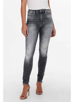 Jeans skinny gris ONLY femme