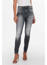 Jeans skinny gris ONLY femme