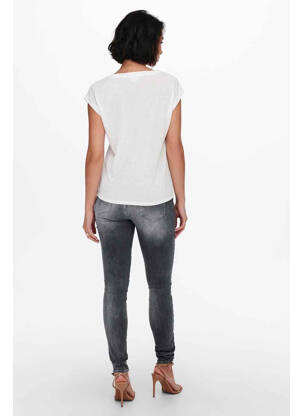 Jeans skinny gris ONLY femme