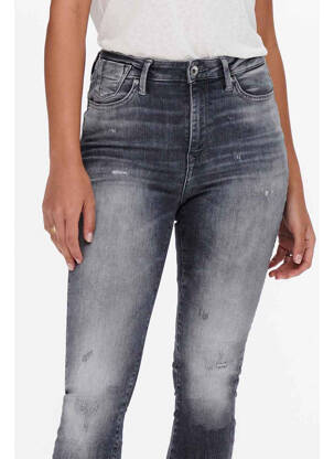 Jeans skinny gris ONLY femme