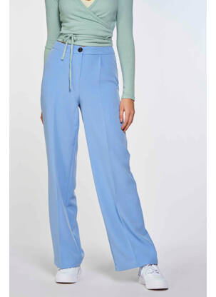 Pantalon droit bleu ONLY femme