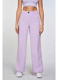 Pantalon flare violet ONLY femme