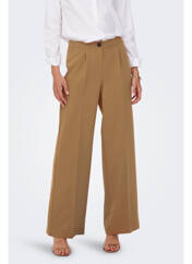 Pantalon flare marron ONLY pour femme seconde vue