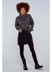 Pull col roulé gris JACQUELINE DE YONG pour femme seconde vue