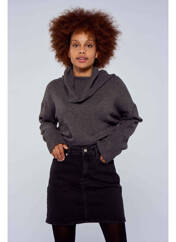 Pull col roulé gris JACQUELINE DE YONG pour femme seconde vue