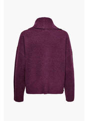 Pull col roulé rouge JACQUELINE DE YONG pour femme seconde vue