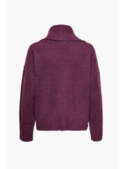 Pull col roulé rouge JACQUELINE DE YONG pour femme seconde vue