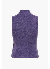 Débardeur violet JACQUELINE DE YONG pour femme seconde vue