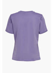 T-shirt violet JACQUELINE DE YONG pour femme seconde vue