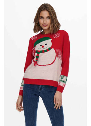 Pull rouge ONLY femme