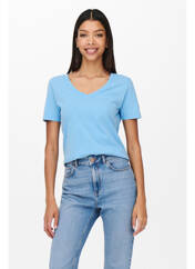 T-shirt bleu JACQUELINE DE YONG pour femme seconde vue