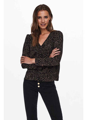 Chemisier noir ONLY pour femme