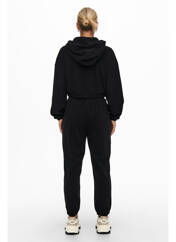 Sweat-shirt à capuche noir ONLY pour femme seconde vue