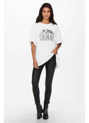 T-shirt blanc ONLY pour femme seconde vue