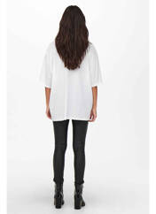 T-shirt blanc ONLY pour femme seconde vue