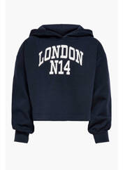 Sweat-shirt à capuche bleu ONLY pour fille seconde vue