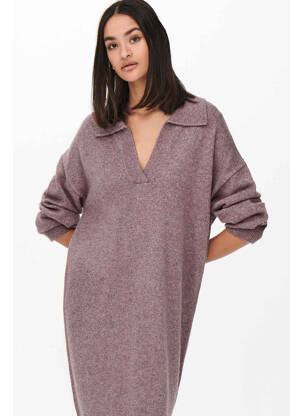 Robe courte rose JACQUELINE DE YONG femme