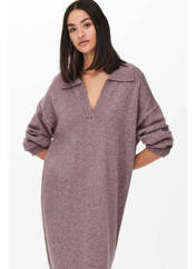 Robe courte rose JACQUELINE DE YONG pour femme seconde vue