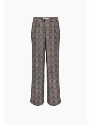 Pantalon flare marron ONLY femme