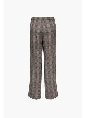 Pantalon flare marron ONLY femme