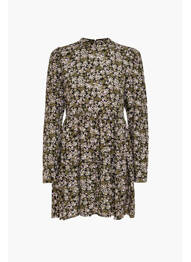 Robe courte vert ONLY femme