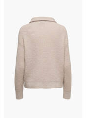 Pull col roulé marron JACQUELINE DE YONG pour femme seconde vue