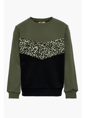 Sweat-shirt vert ONLY pour fille seconde vue