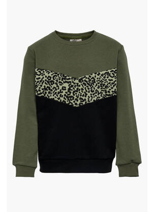 Sweat-shirt vert ONLY pour fille
