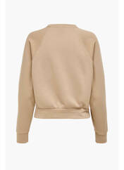 Sweat-shirt beige ONLY pour femme seconde vue
