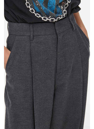 Pantalon flare gris ONLY femme