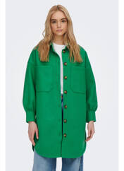 Veste casual vert ONLY pour femme seconde vue