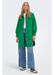 Veste casual vert ONLY pour femme seconde vue