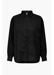 Chemisier noir JACQUELINE DE YONG femme